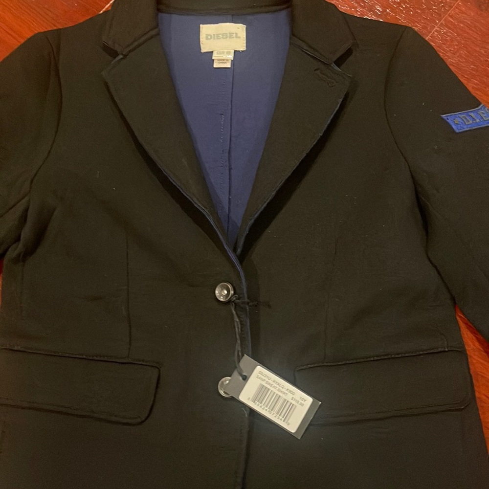 Diesel boys black jacket
